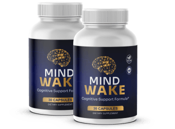 How MindWake works - two bottles